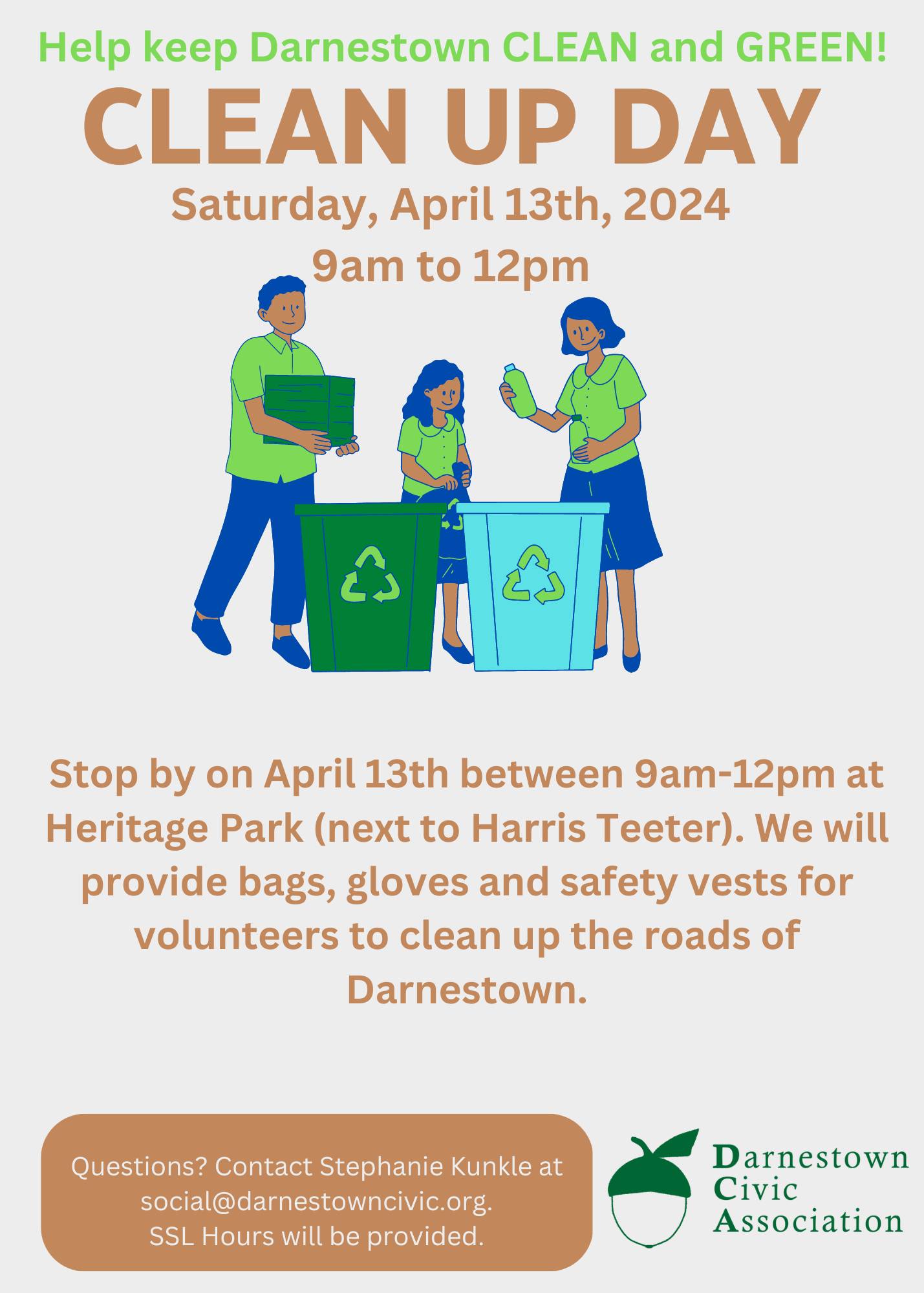 Clean Up Day | April 00, 2027
