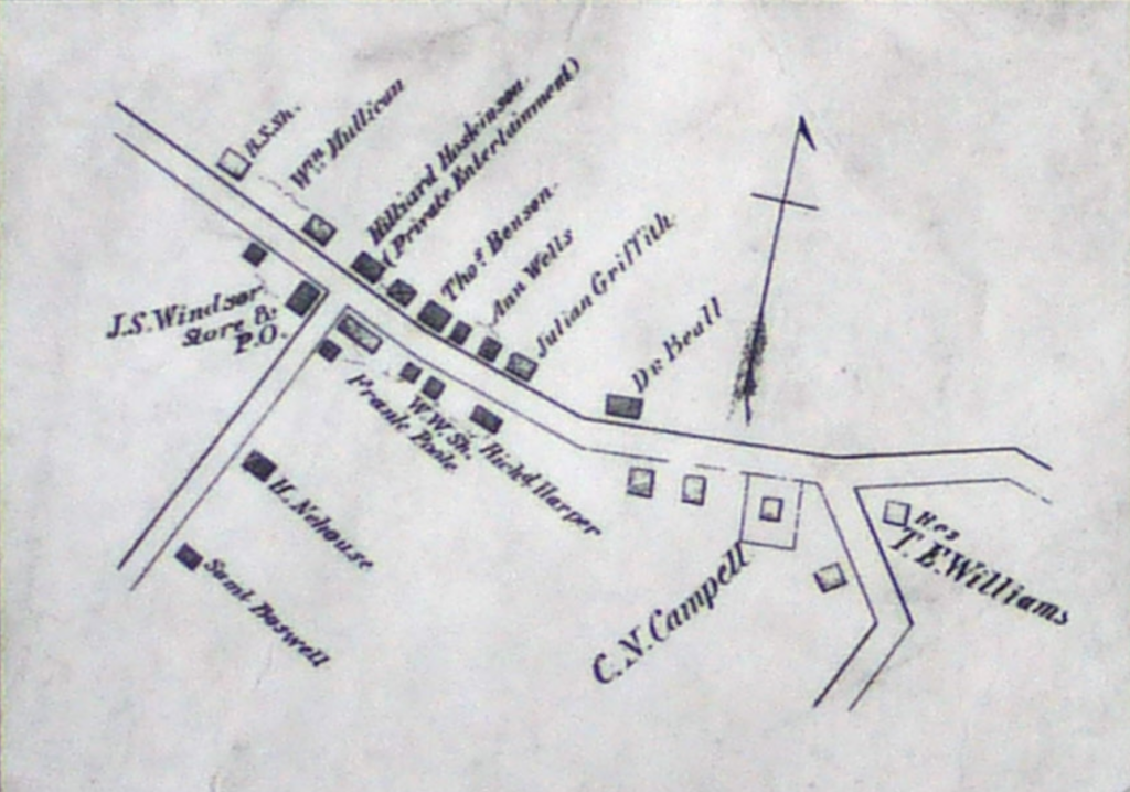 Darnestown Map, Handdrawn