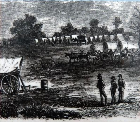 Union Troops in Darnestown